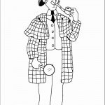 דף צביעה בלש 6