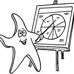 דף צביעה כוכב ים מלמד