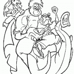 ג'יין, טרק והפרופסור רוכבים על גב הפיל ג'יין, טרק והפרופסור רוכבים על גב הפיל