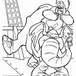 דף צביעה קרב בין טרק והפיל דף צביעה קרב בין טרק והפיל