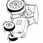 דף צביעה טרקטור 4