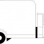 דף צביעה משאית 7