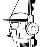 דף צביעה משאית 3
