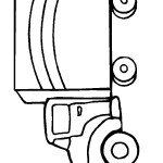 דף צביעה משאית 2