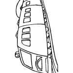 דף צביעה רכבת 4