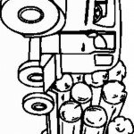 משאית נושאת גזעי עצים 2