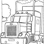 דף צביעה משאית 2