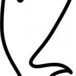 דף צביעה לוויתן 11