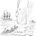 דף צביעה לוויתן 4