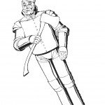 דף צביעה איש הפח דף צביעה איש הפח