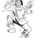 דף צביעה הדחליל דף צביעה הדחליל