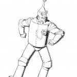 דף צביעה איש הפח דף צביעה איש הפח