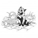 דף צביעה הכלב טוטו דף צביעה הכלב טוטו