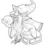 דף צביעה הקוסם מארץ עוץ 22 דף צביעה הקוסם מארץ עוץ 22