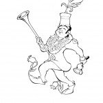 דף צביעה הקוסם מארץ עוץ 14 דף צביעה הקוסם מארץ עוץ 14