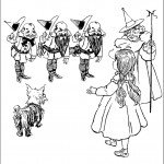 דף צביעה הקוסם מארץ עוץ 5 דף צביעה הקוסם מארץ עוץ 5