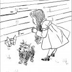 דף צביעה הקוסם מארץ עוץ 4 דף צביעה הקוסם מארץ עוץ 4