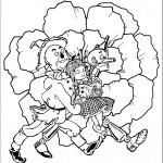 דף צביעה דורותי, הדחליל ואיש הפח דף צביעה דורותי, הדחליל ואיש הפח