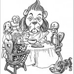 דף צביעה הקוסם מארץ עוץ 1 דף צביעה הקוסם מארץ עוץ 1