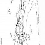 דף צביעה מטוס קרב