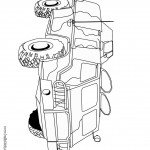 דף צביעה שריונית 2