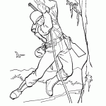 דף צביעה חייל בזמן אימון