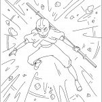 דף צביעה אווטאר 36