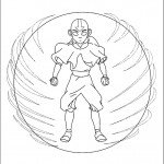 דף צביעה אווטאר 30