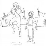 דף צביעה אווטאר 23