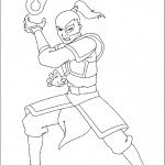 דף צביעה אווטאר 18