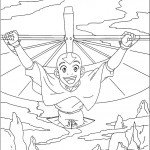 דף צביעה אווטאר 9