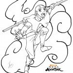 דף צביעה אווטאר 4