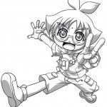 דף צביעה בקוגן 20