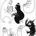 דף צביעה תזמורת משפחת ברבאבא