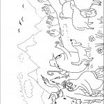 דף צביעה ברבאבא וברבאמא בחווה