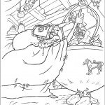 דף צביעה המכשפה