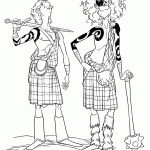 דף צביעה לורד מקינטוש ובנו