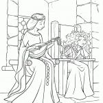 דף צביעה מרידה ואימה אלינור