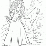 דף צביעה מרידה והדוב