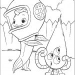 דף צביעה קירבי ודג-מחוץ-למים