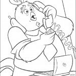 דף צביעה באק קלאק צמוד לטלפונים