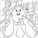 דף צביעה תושבי אוקי-אוקס מבוהלים