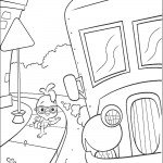 דף צביעה צ'יקן ליטל 3