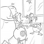 דף צביעה מריבה פרצה בין שני הברווזים