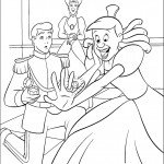 דף צביעה האחות החורגת וטבעת היהלום