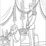 דף צביעה הנסיך ביום חתונתו