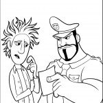 דף צביעה גשם של פלאפל 8