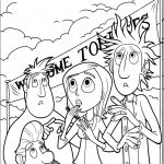 דף צביעה גשם של פלאפל 7