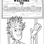 דף צביעה פלינט ושלט הכניסה לעיר