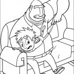 דף צביעה פלינט ואביו טום